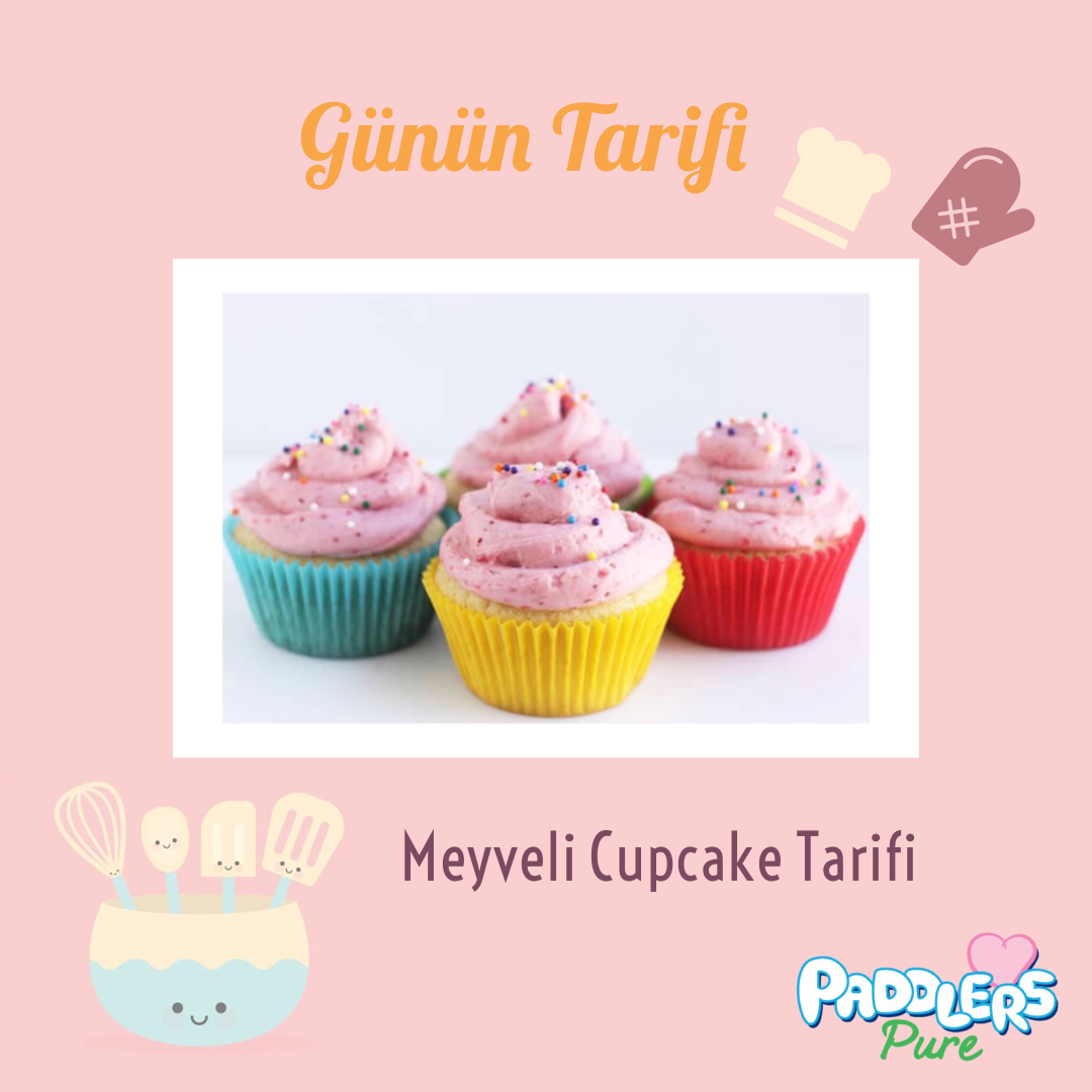 Meyveli Cupcake Tarifi