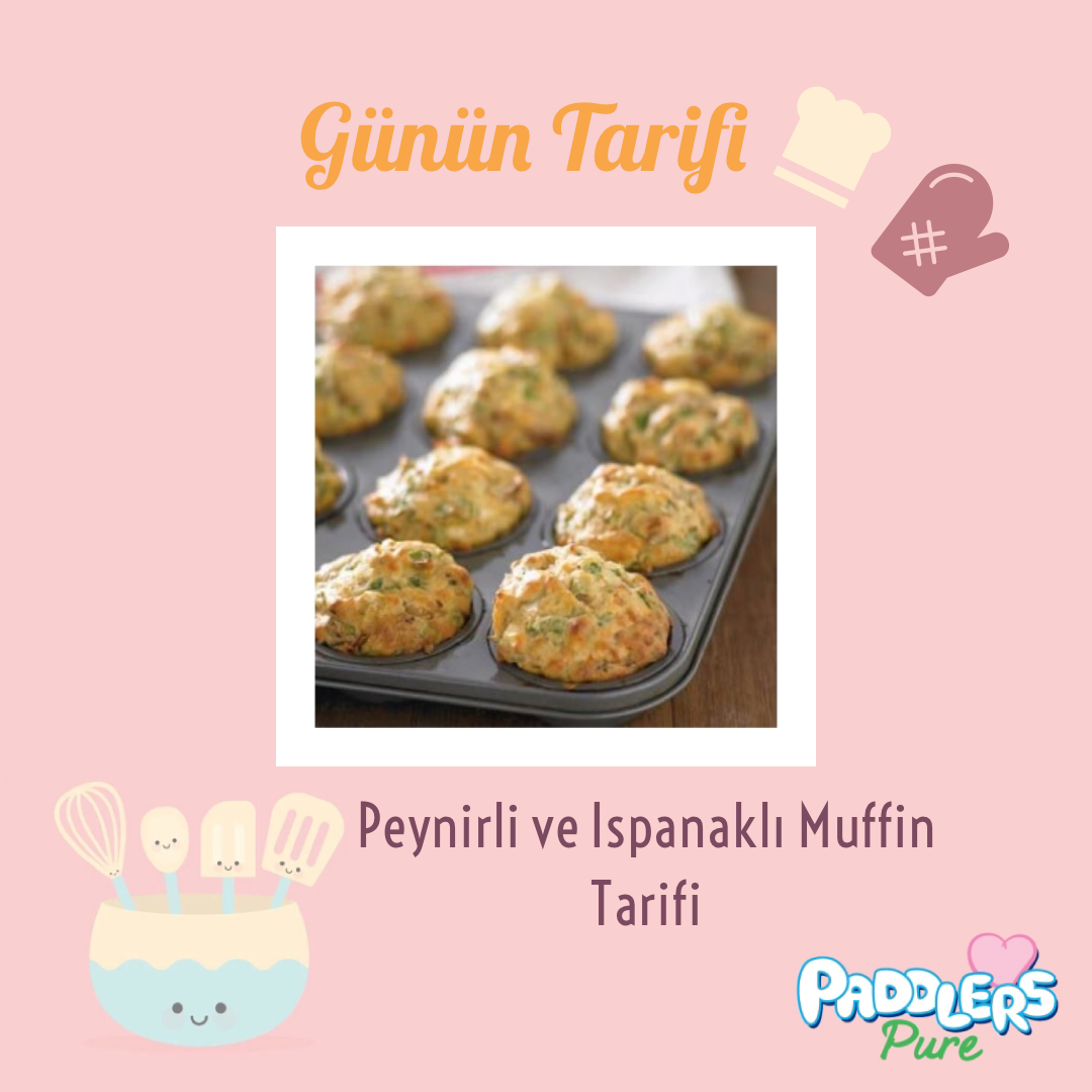Peynirli ve Ispanaklı Muffin Tarifi
