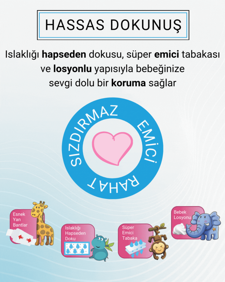 Paddlers Bebek Bezi 1 Numara Yenidoğan 48 Adet (2-5 Kg) Eko Paket