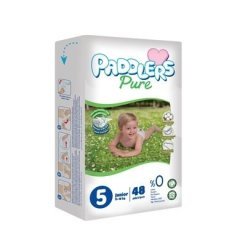 Paddlers Pure Bebek Bezi 5 Numara Junior 48 Adet (11-18 Kg) Jumbo Paket