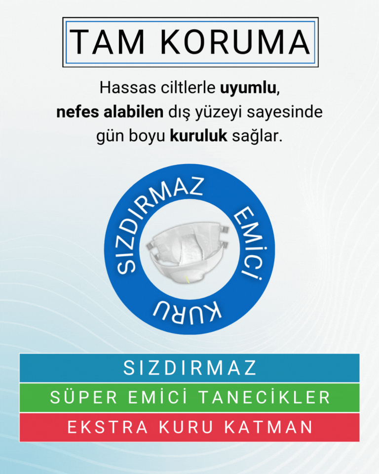 Paddlers Yetişkin Hasta Bantlı Bez X-Large 120 Adet