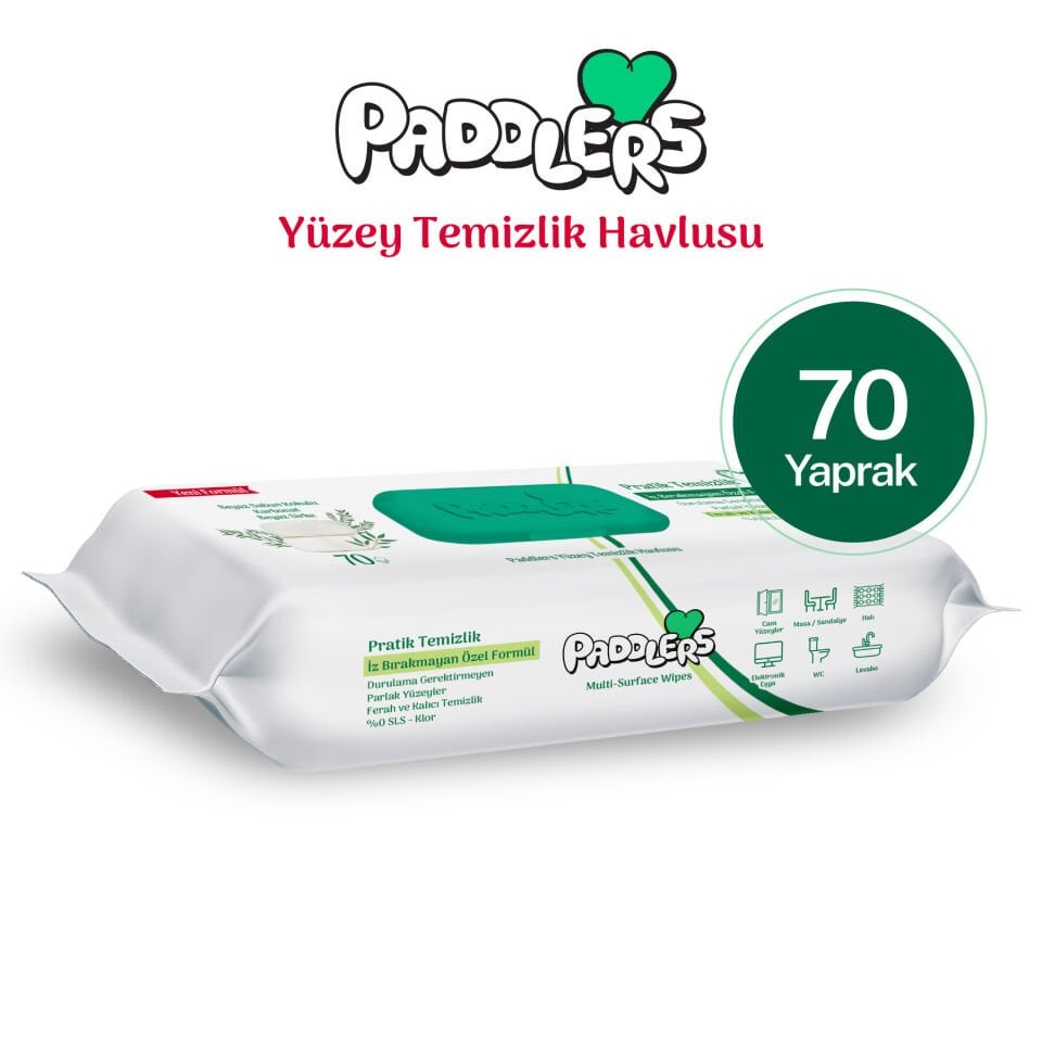 Easy Clean Beyaz Sabun Katkılı Yüzey temizlik Havlusu 70 Yaprak
