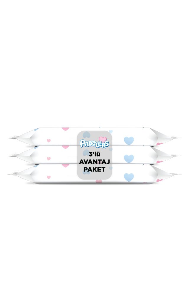 Paddlers Cep Mendili 3x15 (45 Yaprak)