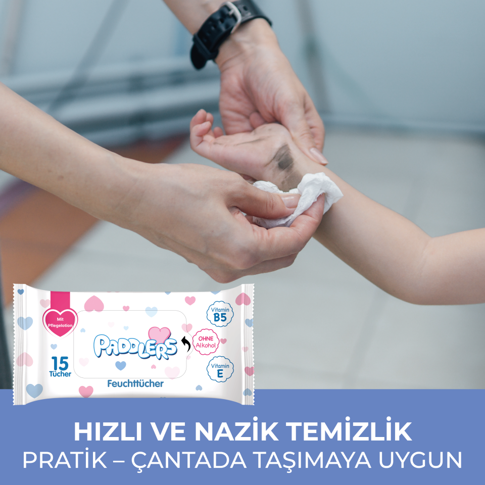 Paddlers Cep Mendili 36x15 li Koli (540 Yaprak)