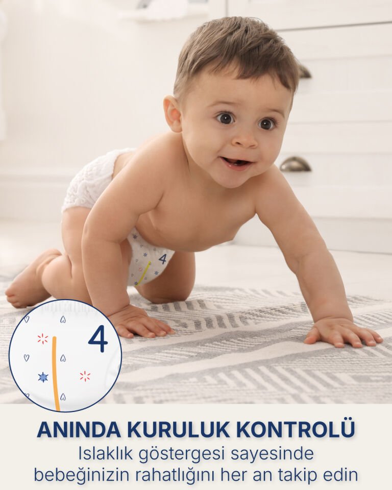 Paddlers Külot Bebek Bezi 5 Numara Junior 120 Adet (11-18 Kg) Ekstra Aylık Paket