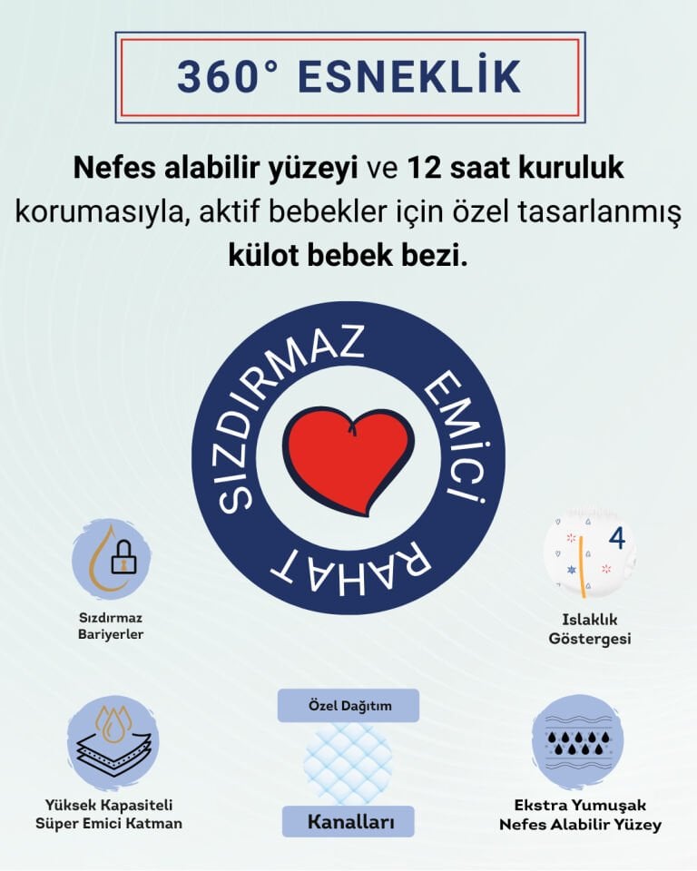 Paddlers Külot Bebek Bezi 7 Numara XX-Large 90 Adet (20-30 Kg) Ekstra Aylık Paket